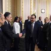 بالصور| رئيس الوزراء يلتقي ممثلي 40 شركة أمريكية تعمل في مصر