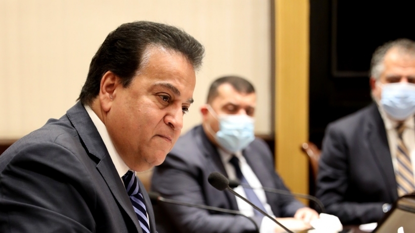 خالد عبدالغفار وزير التعليم العالي والبحث العلمي والقائم بأعمال وزير الصحة