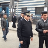 اللواء مصطفى عصام حكمدار الجيزة أثناء الحملة الأمنية