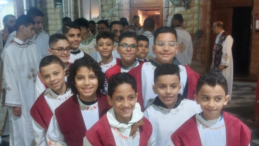 الأطفال في كنائس بورسعيد