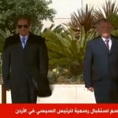 الرئيس عبد الفتاح السيسى والملك عبد الله