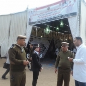 قافلة طبية للكشف على افراد الشرطة  والمحتجزين فى كفر الشيخ