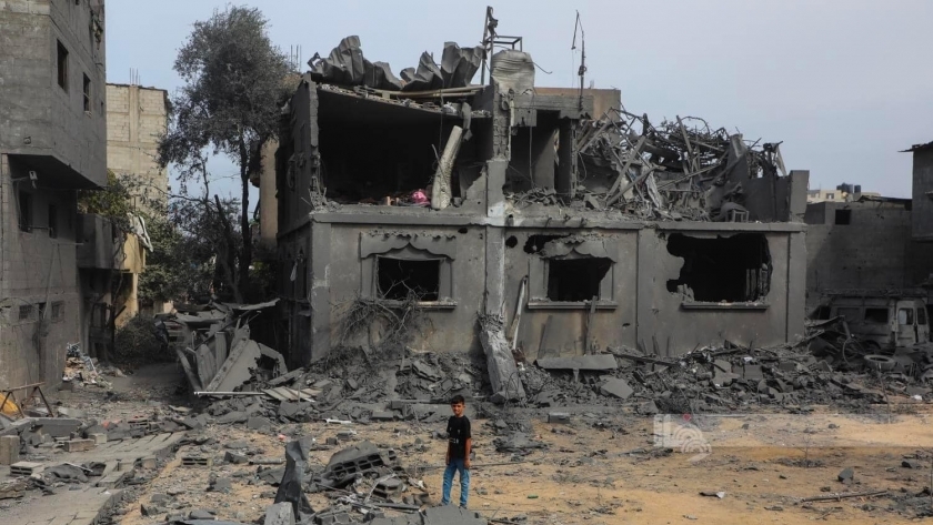 آثار عدوان الاحتلال الإسرائيلي على قطاع غزة