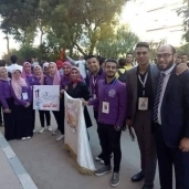 بالصورطلاب كلية التمريض القناة يشاركون ملتقى الجمعية المصرية العلمية بجامعة أسيوط.