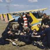 صورة من كتاب "حرب في الهواء: الحرب العالمية الثانية بالألوان"