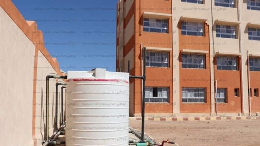 توصيل مياه الشرب لعدد من المدارس بمدينة الغردقة