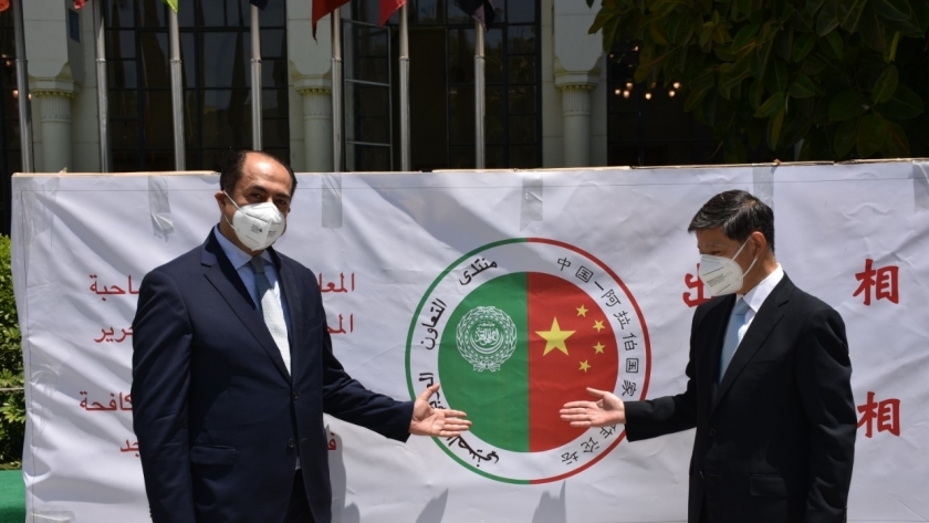جامعة الدول العربية تتسلم شحنة كمامات طبية هدية من الصين الشعبية