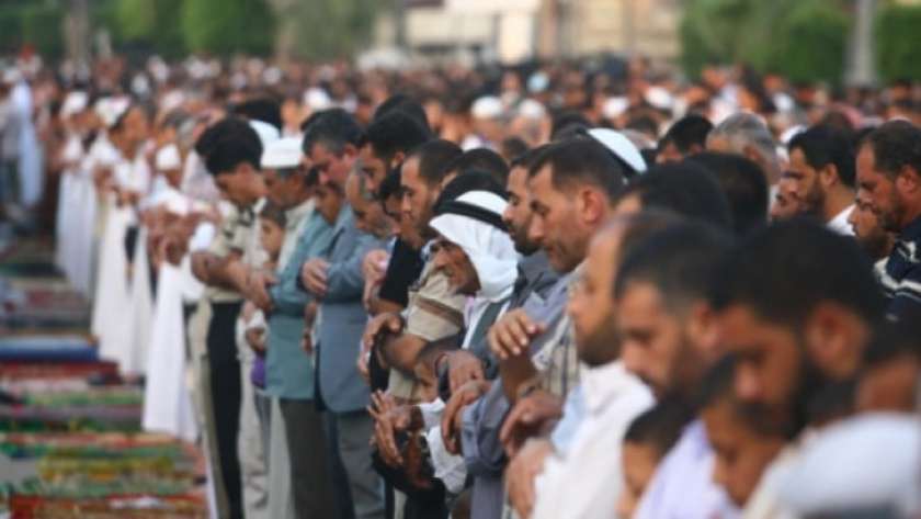 صلاة عيد الأضحى في جنوب سيناء