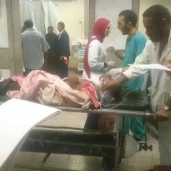 بالصور| وصول مصابي حادث القطارين للمستشفى الأميري بالإسكندرية