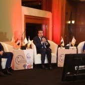 خالد عبد الغفار  خلال المؤتمر الدولي الخامس لعلاج الأورام
