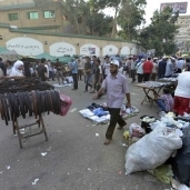 شوارع مغلقة وزحام وباعة أثناء اعتصام الإخوان فى «رابعة»