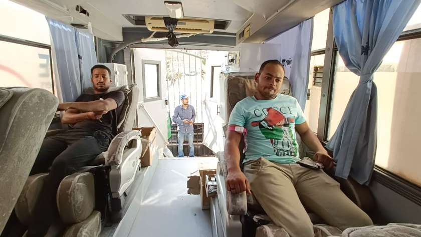 حملة التبرع بالدم لفلسطين في محافظة الفيوم