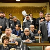 نواب سيناء غاضبون خلال جلسة البرلمان