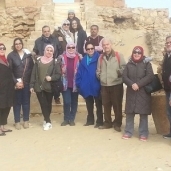أسر مصرية فى زيارة للأماكن السياحية