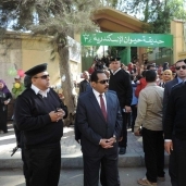 مدير أمن الإسكندرية يتفقد المتنزهات العامة باحتفالات شم النسيم
