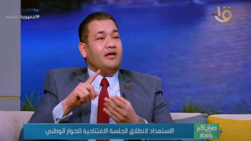 الدكتور محمد عمارة عضو مجلس الشيوخ عن تنسيقية شباب الأحزاب والسياسيين