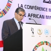 وزير البيئة خلال كلمته بمؤتمر وزراء البيئة الأفارقة