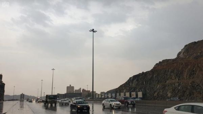 أمطار في السعودية - أرشيفية