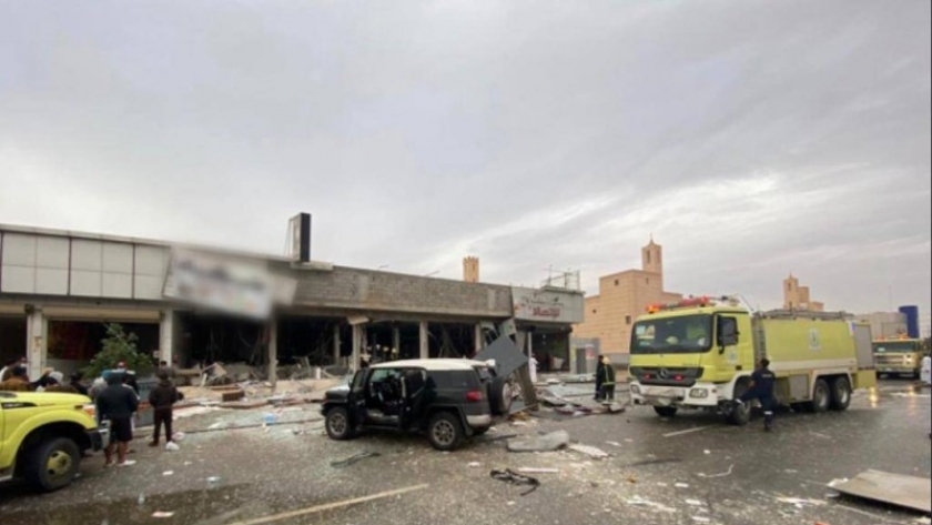 انفجار مطعم في الرياض