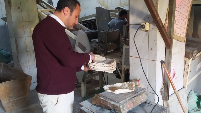 وزن رغيف العيش في مخبز بلدي بالإسكندرية