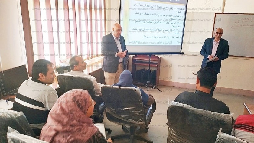 دورتان تدريبيتان للعاملين بمحليات ومركز معلومات محافظة البحيرة
