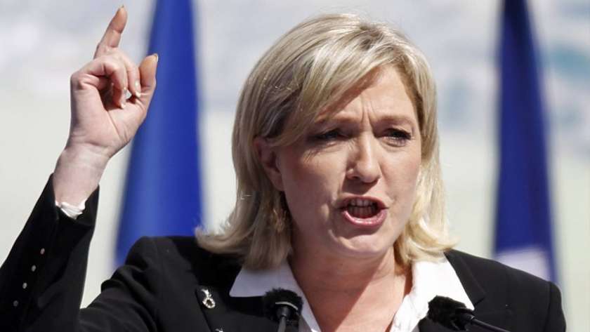 المرشحة لرئاسة فرنسا - مارين لوبان
