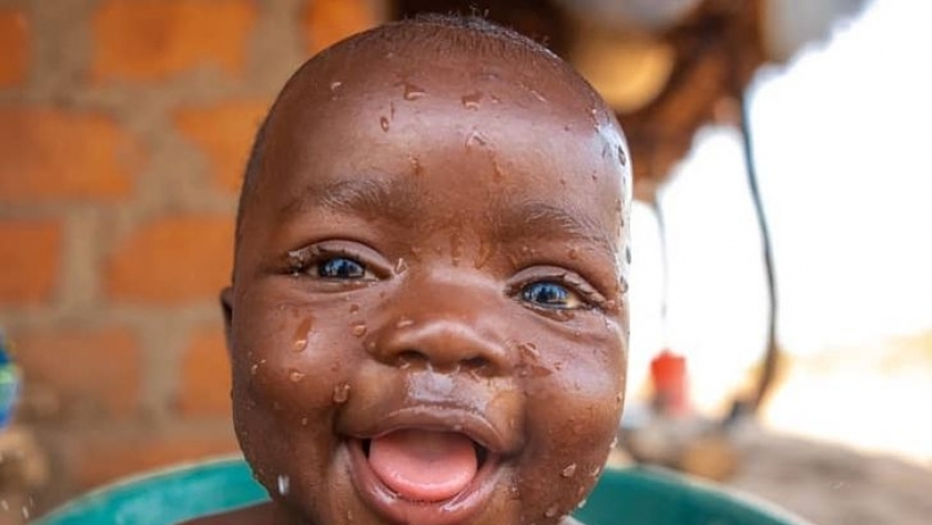 طفل من موزمبيق