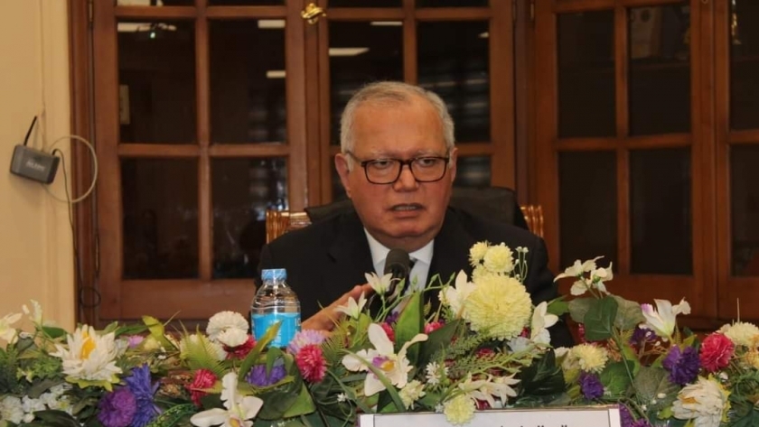 وزير الخارجية الأسبق، السفير محمد العرابي