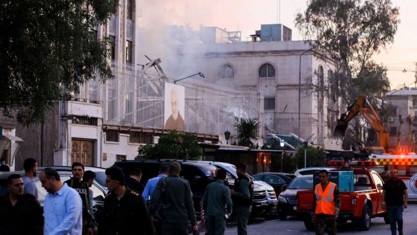 الهجوم على السفارة الإيرانية في دمشق