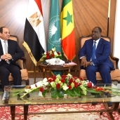 الرئيس السيسي يعقد جلسة مباحثات مع رئيس جمهورية السنغال