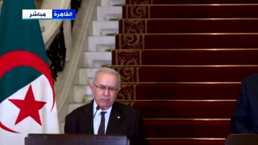 وزير الخارجية الجزائري، رمطان لعمامرة