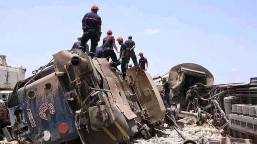 حادث قطار تونس