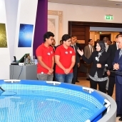 الرئيس عبدالفتاح السيسى خلال مشاركته فى حفل خريجى «رواد تكنولوجيا المستقبل»