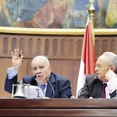 «العجاتى» أثناء مناقشة مشروع قانون بناء الكنائس فى البرلمان