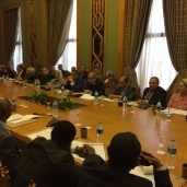 اللجنة المصرية الإثيوبية خلال اجتماعها