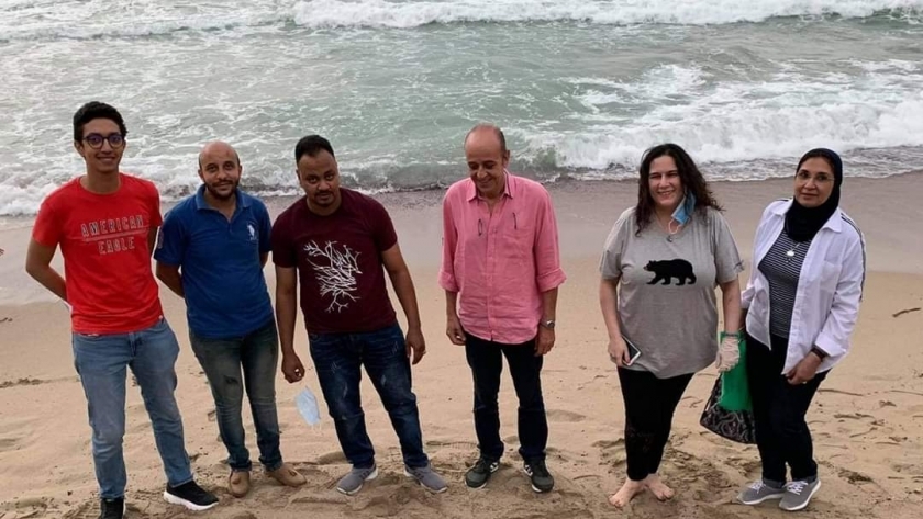 فريق إنقاذ الحيوانات والسلاحف في الإسكندرية