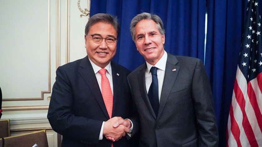 وزيرا خارجية الولايات المتحدة وكوريا الجنوبية