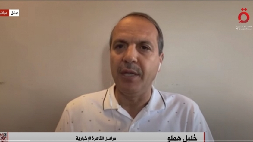 خليل هملو، مراسل قناة القاهرة الإخبارية في دمشق