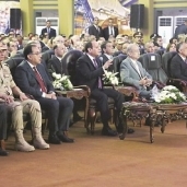 الرئيس السيسى خلال افتتاح محطات إنتاج الكهرباء