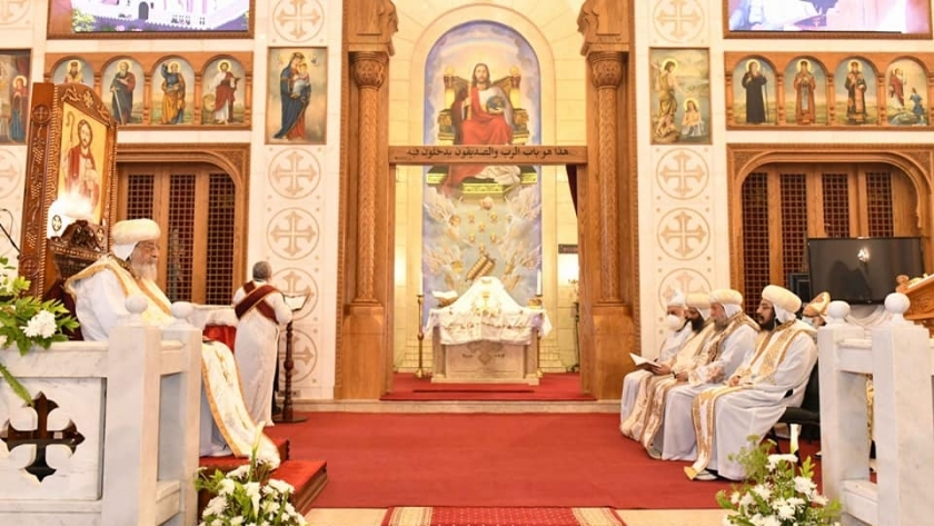 البابا خلال قداس الصلاة