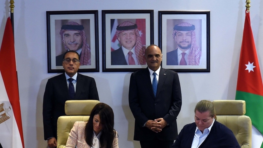 توقيع اتفاقيات تعاون بين مصر والأردن