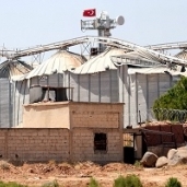 نقطة مراقبة عسكرية تركية بالقرب من قرية سورمان فى محافظة إدلب السورية