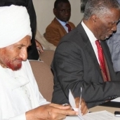 قادة قوى تحالف نداء السودان توقع على خارطة الطريق للسلام