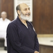 صفوت حجازي خلال محاكمته في جلسة سابقة