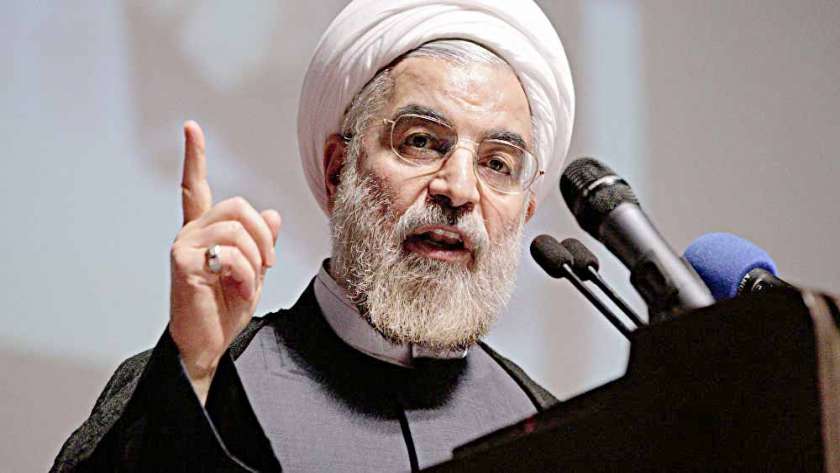 حسن روحانى الرئيس الإيرانى