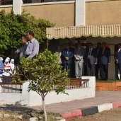 بالصور| محافظ الفيوم ومدير الأمن ووكيل الوزارة يتفقدون المدارس الحكومية