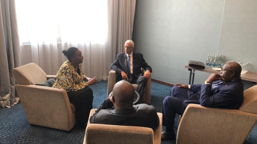 نائب وزير الخارجية يشارك باجتماع الدول المساهمة بقوات في بعثة أميصوم