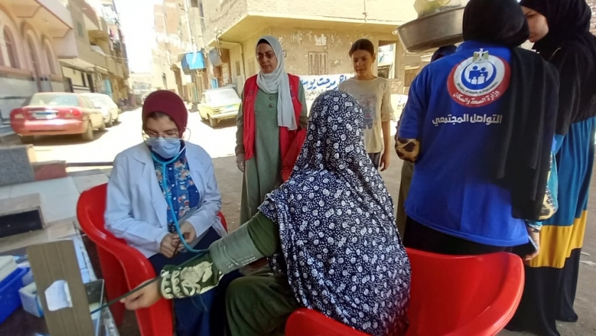 أماكن حملة 100 يوم صحة بمحافظة الفيوم