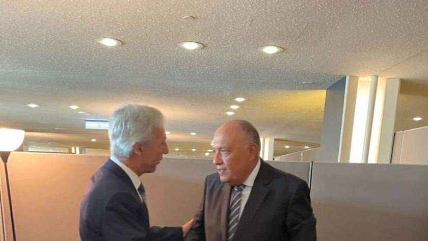  وزير الخارجية يلتقي وزير خارجية البرتغال