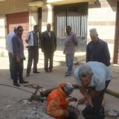 رئيس مدينة دسوق يتابع اعمال النظافة